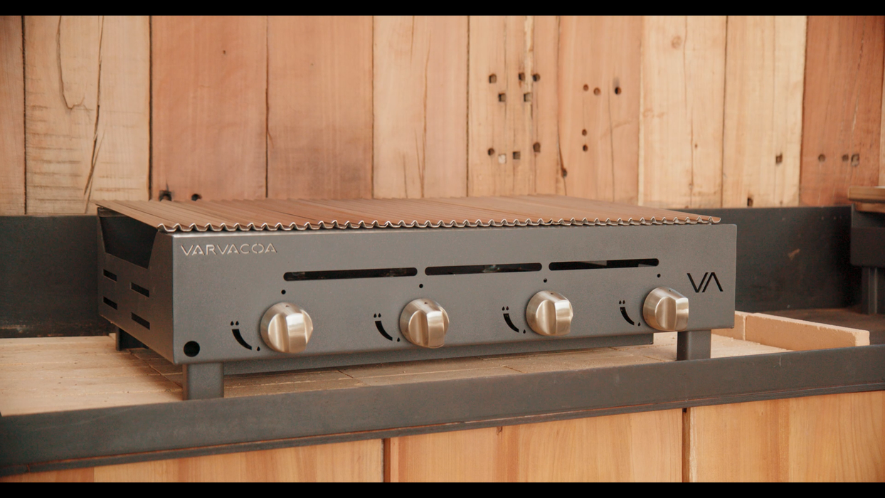 Parrilla a Gas Varvacoa 4 quemadores