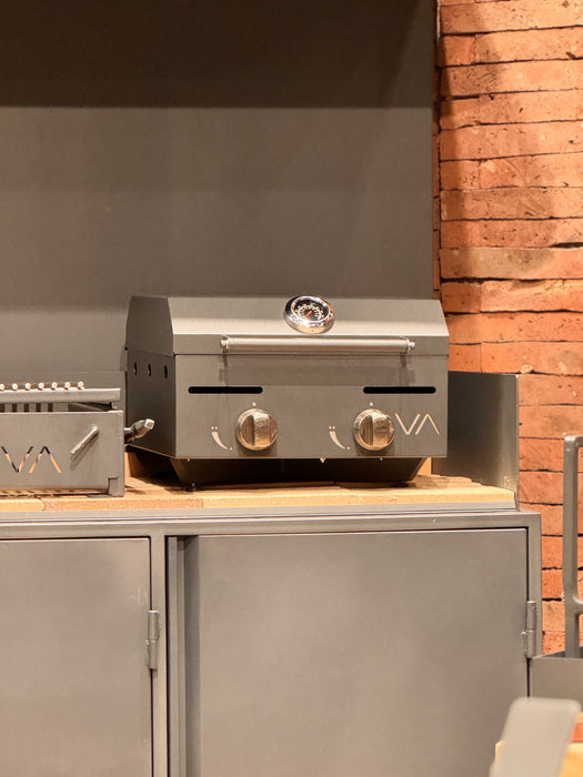 Parrilla a Gas Varvacoa 2 quemadores