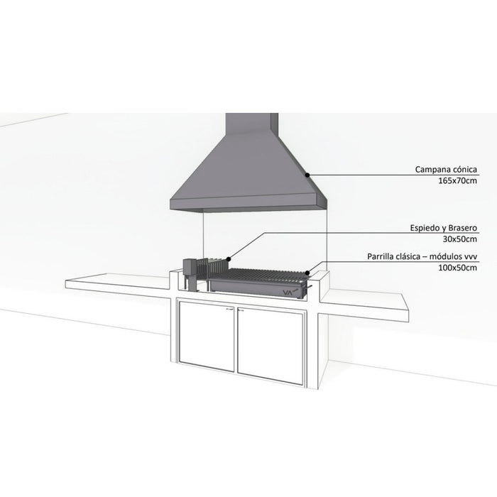 Equipamiento Quincho Kit 2