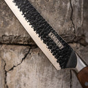 Kangkawe - Cuchillo 10" Carnicero Curvo Martillado