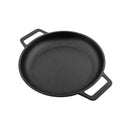 Victoria - Sartén Hierro Fundido Precurado Doble Asa de 25cm