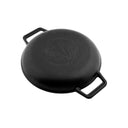 Victoria - Sartén Hierro Fundido Precurado Doble Asa de 25cm