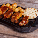 Victoria - Plancha Ovalada Hierro Fundido 34x17cms