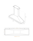 Campana Cónica XL, 275x70x80