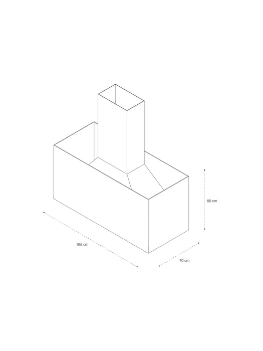 Campana Mediterránea M, 165x70x80