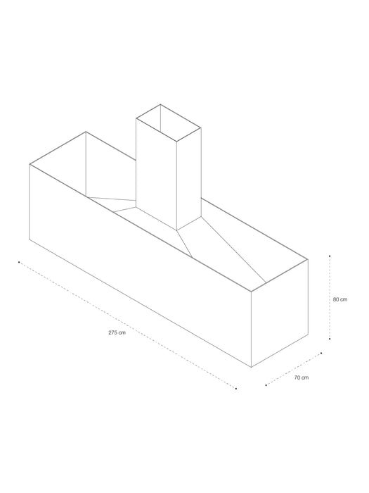 Campana Mediterránea XL, 275x70x80
