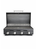Parrilla a Gas - 4 quemadores - 80x57x28 cm
