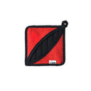 Lodge Cast Iron - Toma Ollas Cuadrado Rojo Silicona